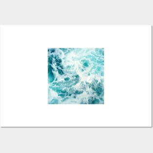 Ocean Sea Waves Posters and Art